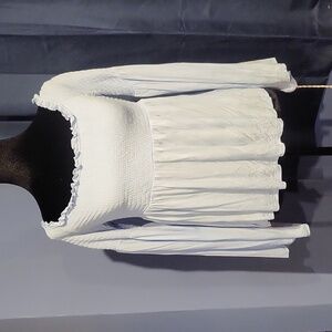Mossimo Ruffled Shirt with Bell Style Sleeves